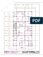Floor plan layout for residential building