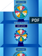 Spinning Wheel of Fortune