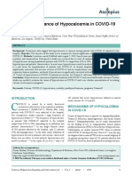 Clinical Significance of Hypocalcemia in COVID-19
