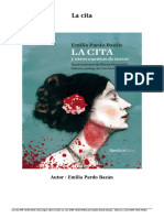 Descargar Libro Gratis La Cita (PDF EPub Mobi) Por Emilia Pardo Bazán
