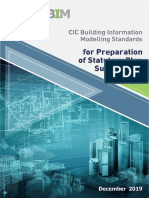 CIC BIM Standards For Preparation of Statutory Plan Submissions