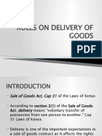 Rules On Delivery of Goods-2