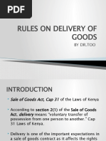 Rules On Delivery of Goods-2