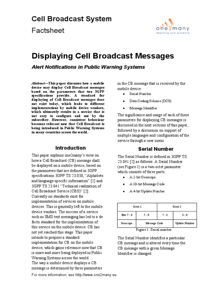 19 Displaying CB Messages PDF Computing Telecommunications