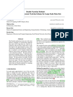 Double Nystr Om Method: An Efficient and Accurate Nystr Om Scheme For Large-Scale Data Sets