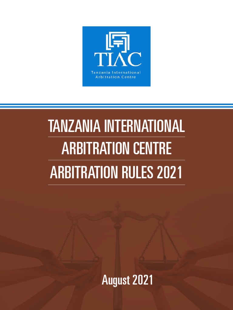 TIAC Arbitration Rules, 2021 | PDF | Arbitral Tribunal | Arbitration