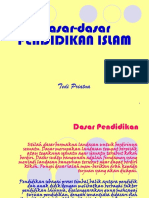 Dasar Dasar Pendidikan Islam