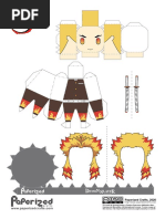 Jujutsu Kaisen - Satoru Gojo Papercraft | PDF
