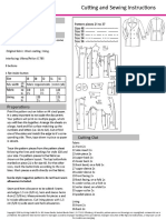 1810 128 Cutting and Sewing Instructions Original