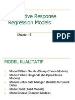 Ch15 Qualitative Response Regression Models