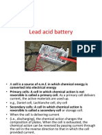 Lead Acid Battery