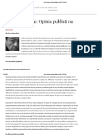 Pierre Bourdieu - Opinia Publică Nu Există - CriticAtac