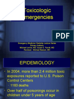 Toxicology Emergencies CDEM