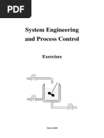 System Engineering and Process Control: Exercises