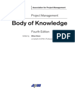 Body of Knowledge: Project Management