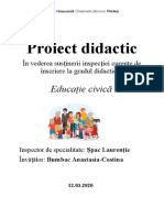 311 Proiect Didactic