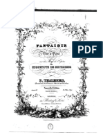 Thalberg 20 - Fantaisie I - Sur Les Huguenots de Meyerbeer Op 20