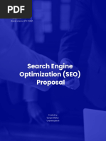 Search Engine Optimization (SEO) Proposal: Prepared For: Danish Sharma STC-INDIA