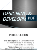 WEB Designing & Development