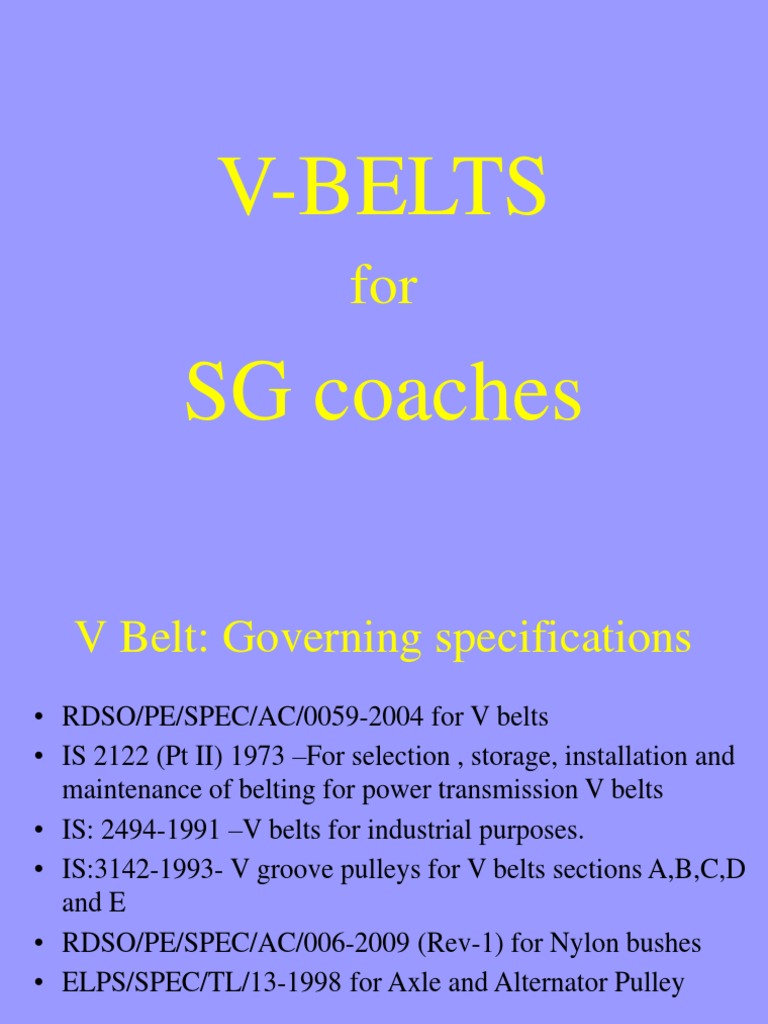 V Belt Pdf Belt Mechanical Manufactured Goods