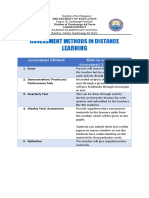 11.assessment Methods in Distance Learning