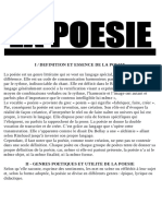 La Poésie