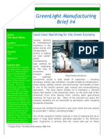 Precision Transportation & Energy Components: Green Light Manufacturing Brief 4