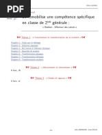 2nde Travail Sur La Competence Realiser Effectuer Des Calculs Cedric MARANGONI