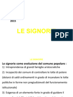 9 - Le Signorie