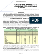 Estrategias para la utilización eficiente del afrechillo de trigo en la alimentación de vacas lecheras