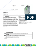 Phoenix Contact, Power Supply 24 VDC (Model Quint PS)