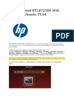 How To Install RTL8723DE Wifi Driver in Ubuntu 19.04