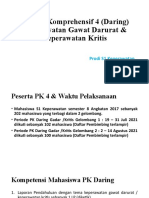 Praktik Komprehensif 4 (Daring) Keperawatan Gawat Darurat & Keperawatan Kritis