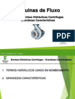 Aula 4 - Bombas Hidráulicas Centrífugas - Grandezas Características