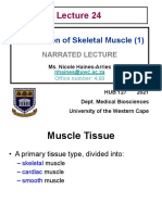 Contraction of Skeletal Muscle (1) : Narrated Lecture