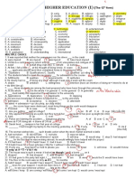 Unit Five - Higher Education: Pronunciation