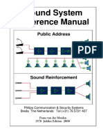 Sound System Reference Manual: Public Address