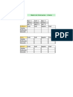 Matriz de Priorizacion - Criterio