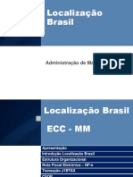 Localização Brasil SAP