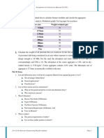 Part I: Workout: Assignment On Construction Material II (10%)