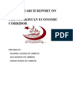 Research Report On Cpec