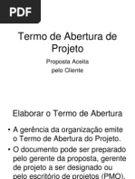 TermoDeAberturaDeProjeto + exemplo