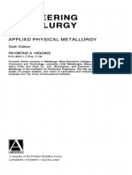 Engineering Metallurgy 6th Edition