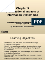 Organizational Impacts of Information System Use