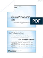 6.1 Ukuran Penyebaran Data