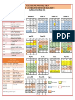 FPSP - Kalendar Aktivnosti Za Skolsku 2021-2022. Godinu