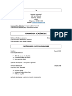 CV Saruksya Emmanuel