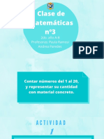 Clase de Matemáticas Nº3, Solo Classroom