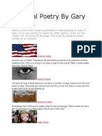 Personal Poetry by Gary R. Hess: Patriotic Poems
