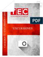 Catálogo Excursiones MI TEC GRM 2019